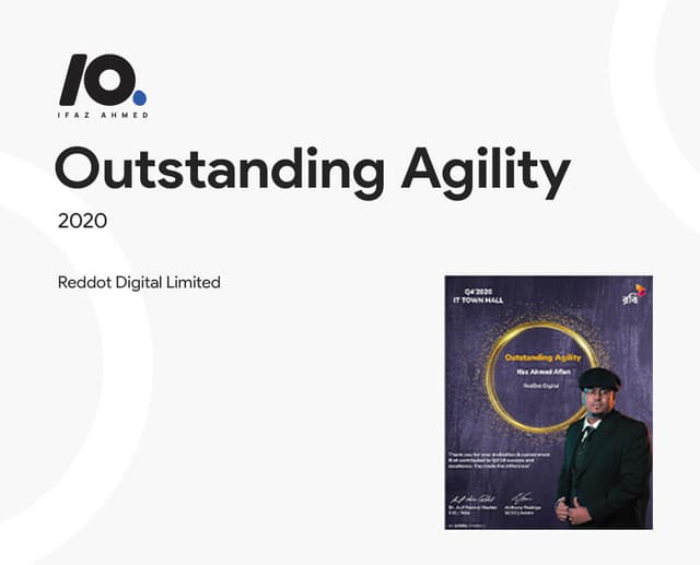 Outstanding Agility, 2020