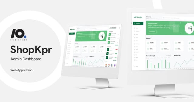 ShopKpr Admin Web App