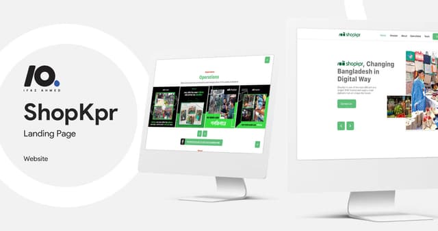 ShopKpr Landing Website